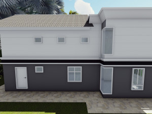 modern house design 3Dモデル