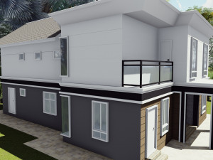 modern house design 3Dモデル