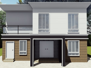 modern house design 3Dモデル