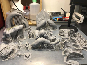 world of warcraft voljin est&aacute;tua fanart - modelo de impress&atilde;o 3D Modelo de Impressão 3D