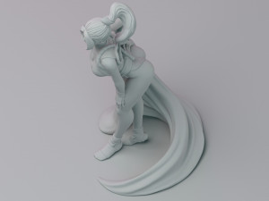 kof - fanart mai 3d print model Modelo de Impressão 3D