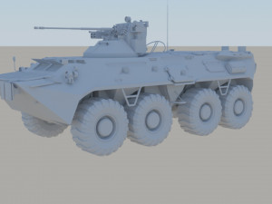 btr Modelo 3D