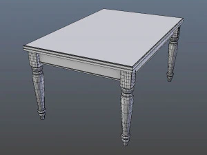 table 01 3D Model