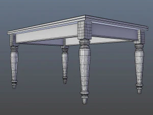 table 01 3D Model