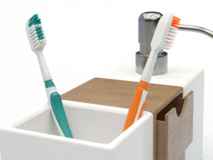bamboo soap dispencer Modelo 3D