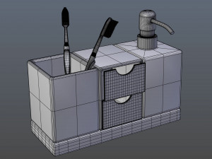 bamboo soap dispencer Modelo 3D