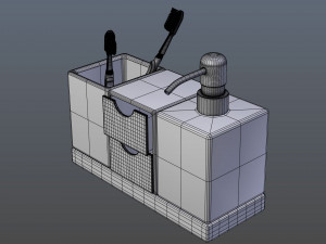 bamboo soap dispencer Modelo 3D