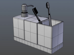 bamboo soap dispencer Modelo 3D