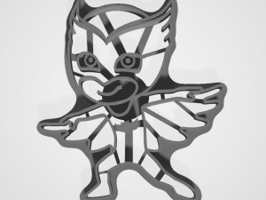 masked heroes 3d cookies cutter carton 3d print model 3D 프린트 모델