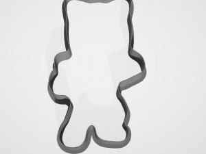 masked heroes 3d cookies cutter carton 3d print model 3D Print Model
