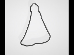 frozen heart cookies 3d print model 3D-Druckmodell