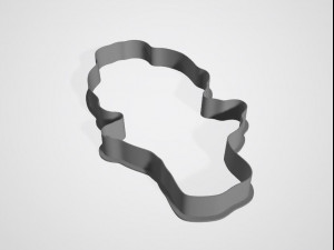 lol surprise dolls cookies cutter 3d print model Modello di stampa 3D