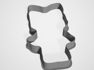 lol surprise dolls cookies cutter 3d print model Modello di stampa 3D