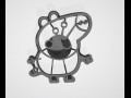 Large collection of Peppa Pig cutter cookies 3D print model 3D Model