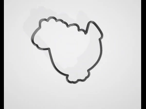 large collection of peppa pig cutter cookies 3d print model 3D Print Model