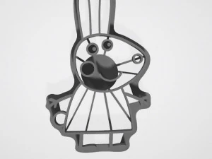 large collection of peppa pig cutter cookies 3d print model 3D Print Model