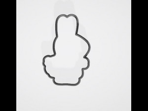 large collection of peppa pig cutter cookies 3d print model 3D Принт Модель