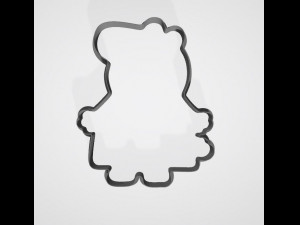 large collection of peppa pig cutter cookies 3d print model 3D Принт Модель