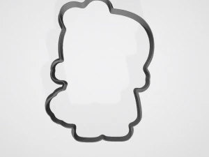 large collection of peppa pig cutter cookies 3d print model 3D Print Model