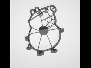 large collection of peppa pig cutter cookies 3d print model 3D Принт Модель