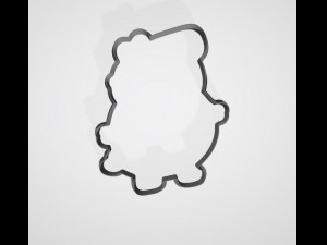 large collection of peppa pig cutter cookies 3d print model 3D Принт Модель