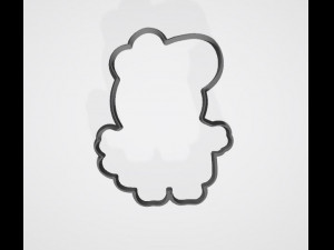 large collection of peppa pig cutter cookies 3d print model 3D Принт Модель