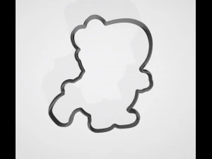 large collection of peppa pig cutter cookies 3d print model 3D Print Model