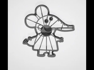 large collection of peppa pig cutter cookies 3d print model 3D Print Model