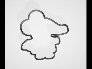 large collection of peppa pig cutter cookies 3d print model 3D Принт Модель