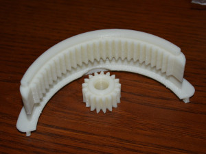 gear and crescent trapeze wipers mercedes w140 w202 w210 3d print model Modelo de impresión 3D