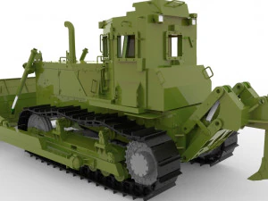 b12 dozer military tractor 3D Print Model