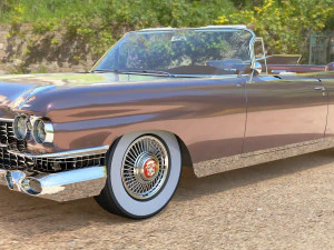 凯迪拉克黄金国 1959 3D 模型