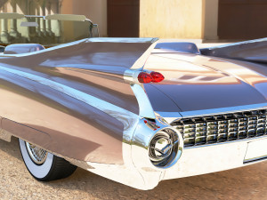 cadillac eldorado 1959 3D 模型