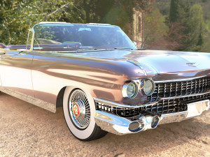 cadillac eldorado 1959 3D 模型