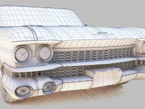 cadillac eldorado 1959 3D 模型