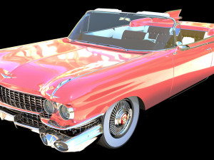 cadillac eldorado 1959 3D 模型