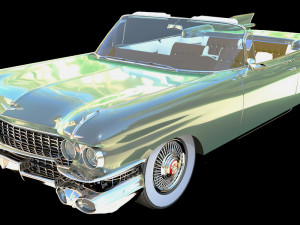 cadillac eldorado 1959 3D 模型