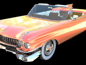 cadillac eldorado 1959 3D 模型