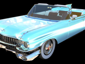 cadillac eldorado 1959 3D 模型
