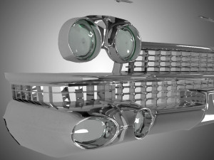 carfront cadillac eldorado 1959 3D 모델