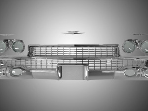 carfront cadillac eldorado 1959 3D 모델