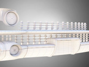 carfront cadillac eldorado 1959 3D Model