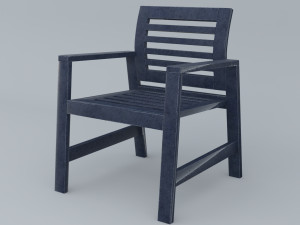 applaro chair ikea low-poly 3D 모델