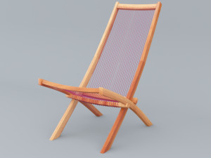 brommo chair ikea low poly ar vr low-poly 3D Model