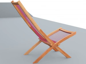 brommo chair ikea low poly ar vr low-poly 3D Model