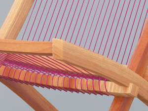 brommo chair ikea low poly ar vr low-poly 3Dモデル