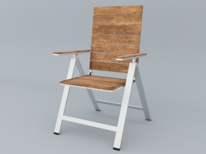 falster chair ikea low poly vr ar low-poly Modèle 3D