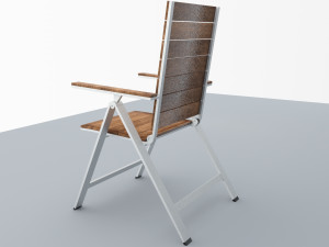 falster chair ikea low poly vr ar low-poly Modelo 3D