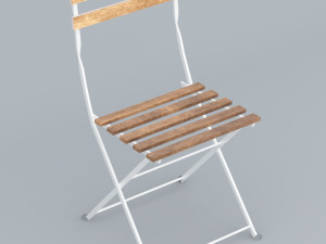 outdoor chair ikea low-poly vr - ar low-poly 3D 모델