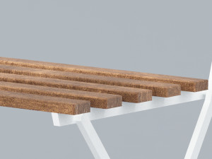 outdoor chair ikea low-poly vr - ar low-poly 3D Model